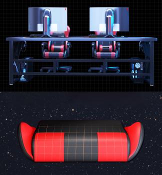 Großhandel B2B Schreibtisch Tisch für Spielecomputer Gamingtisch Gaming Spiel